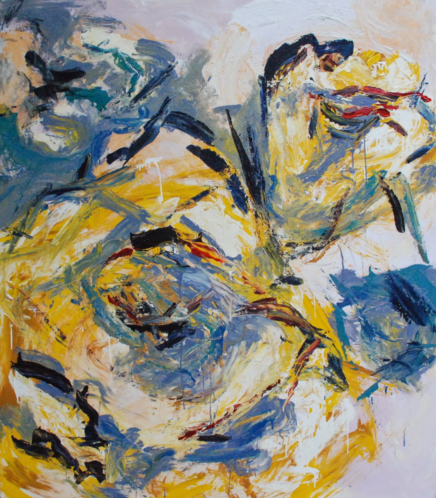 Blue Gesture